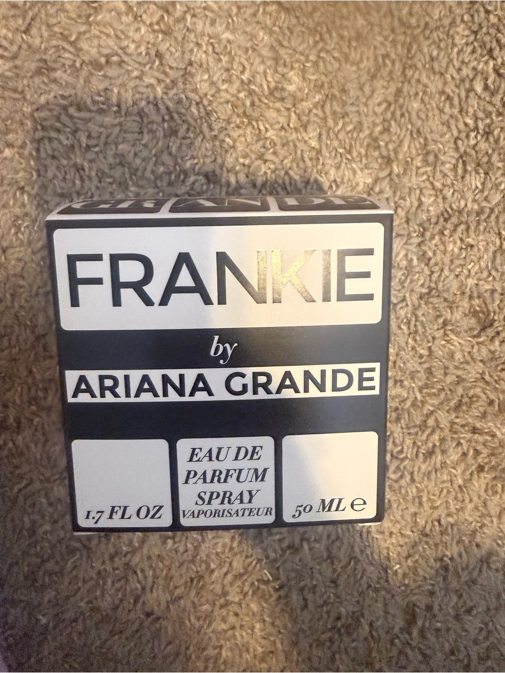 FRANKIE by ARIANA GRANDE  - Black & White Box